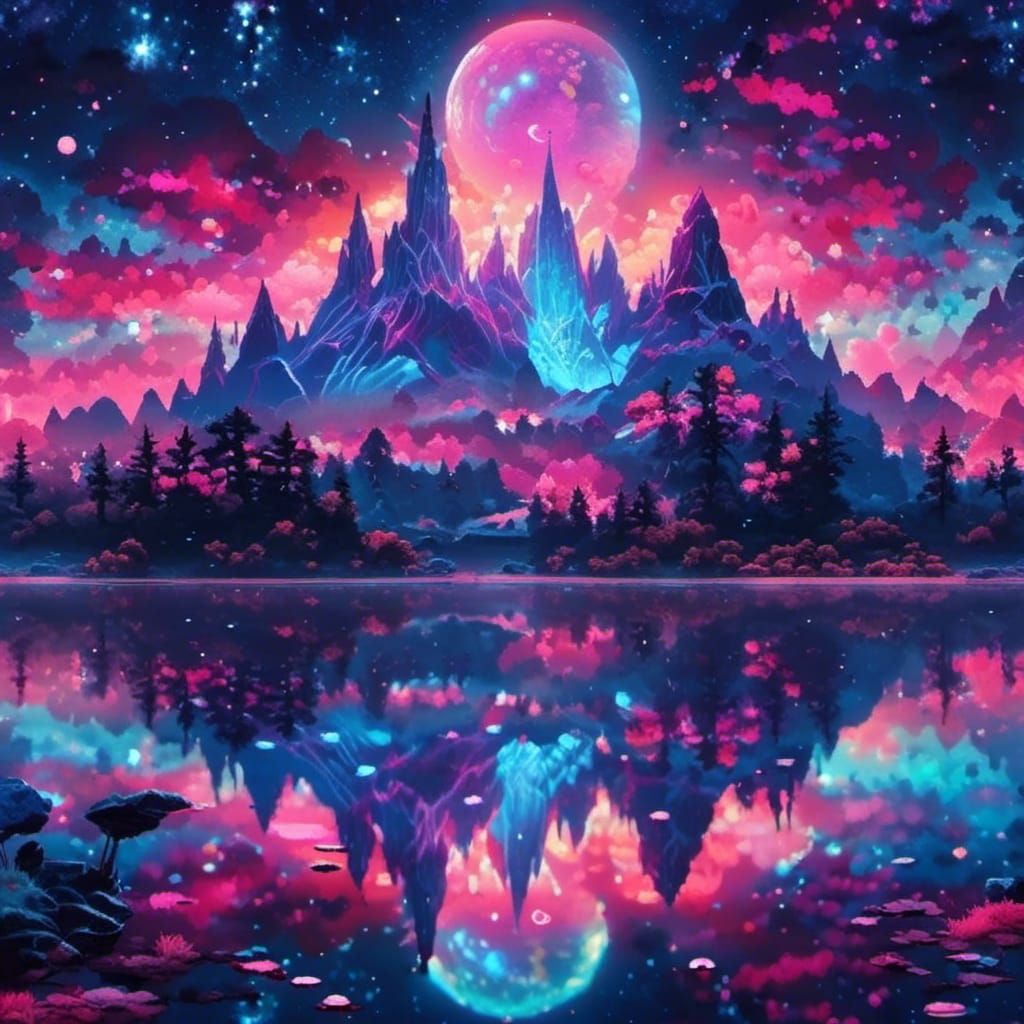 Artistic view of a kingdom