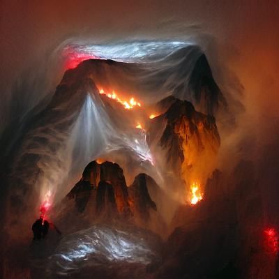 Far over misty mountain cold…
