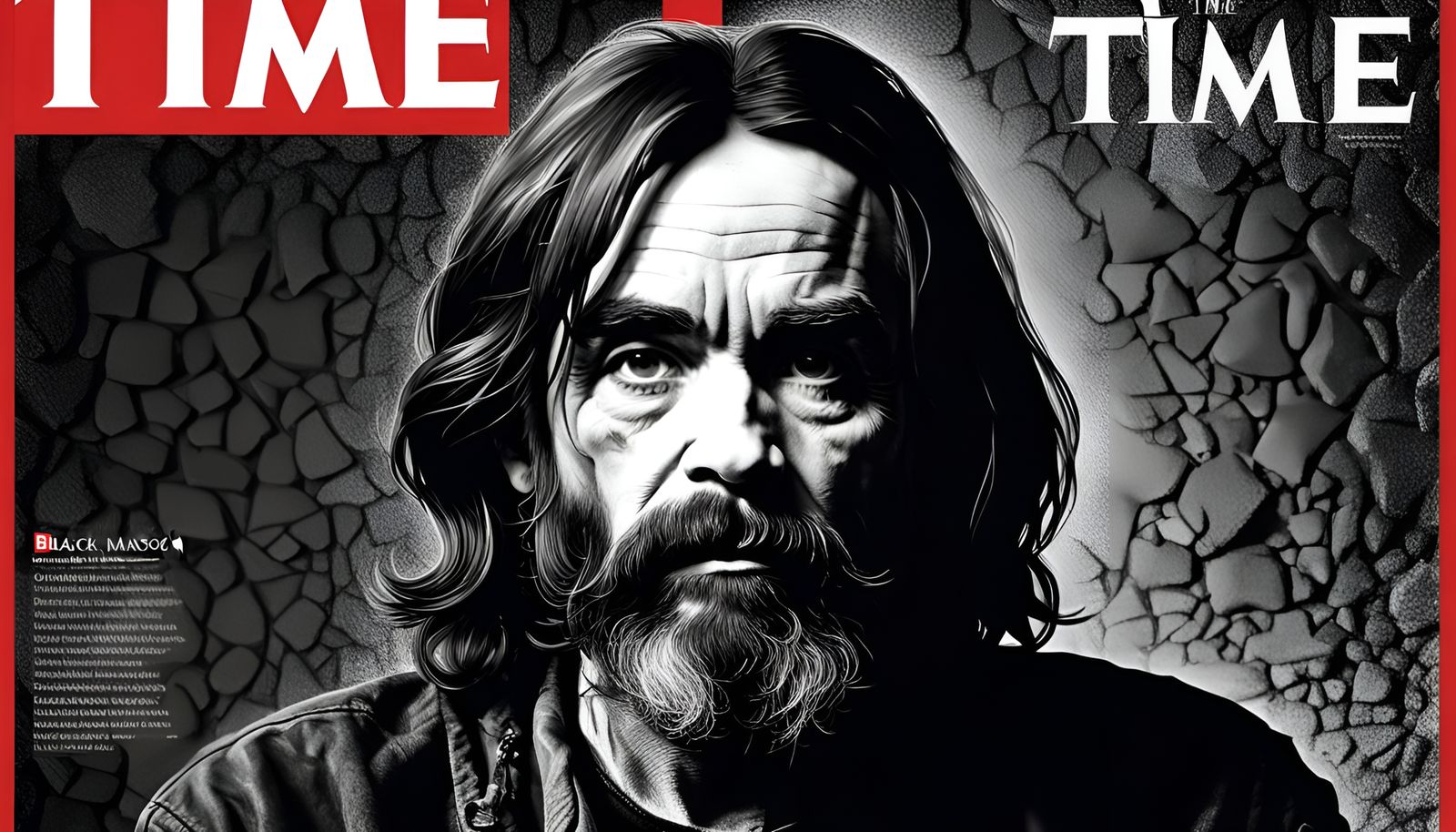 A Reimaging of The Original Time Magazine Cover of Charles M...