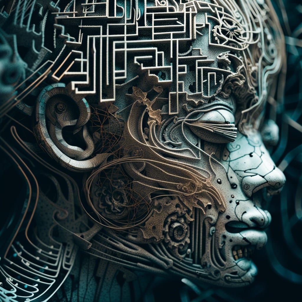 Intricate Mind Maze with Shiny Aura