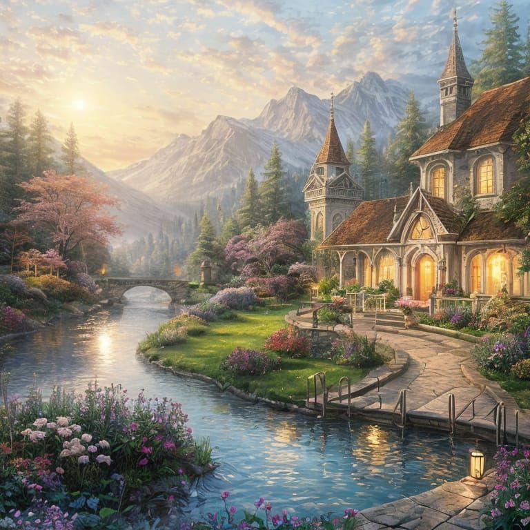 Enchanted Summer Oasis