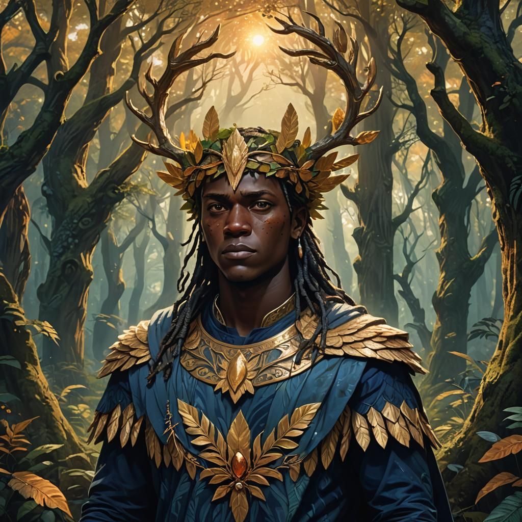 Fantasy Art: KSI in Mystical Forest