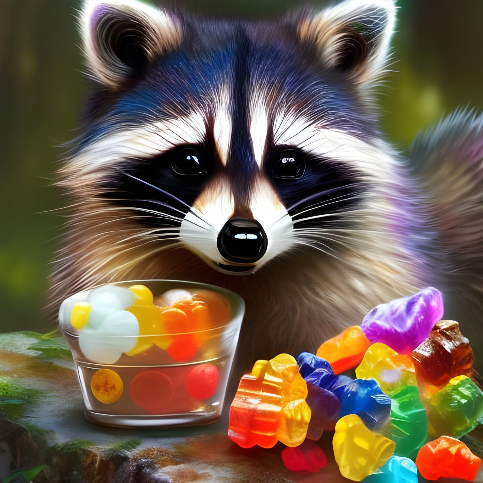 raccoons love sweet's