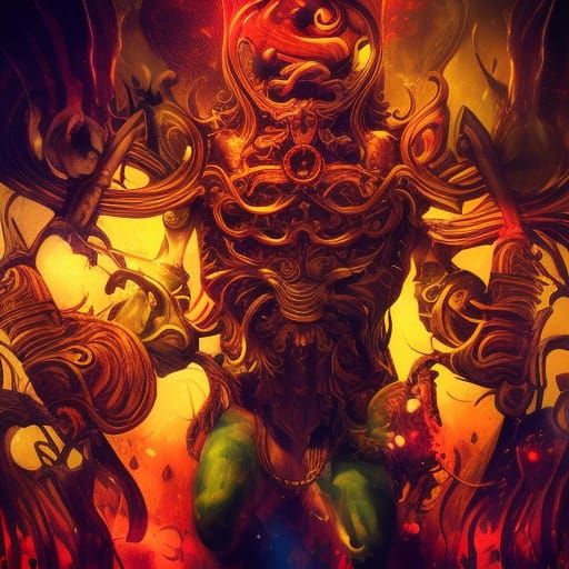 Hyperrealistic Secret Society Concept Art