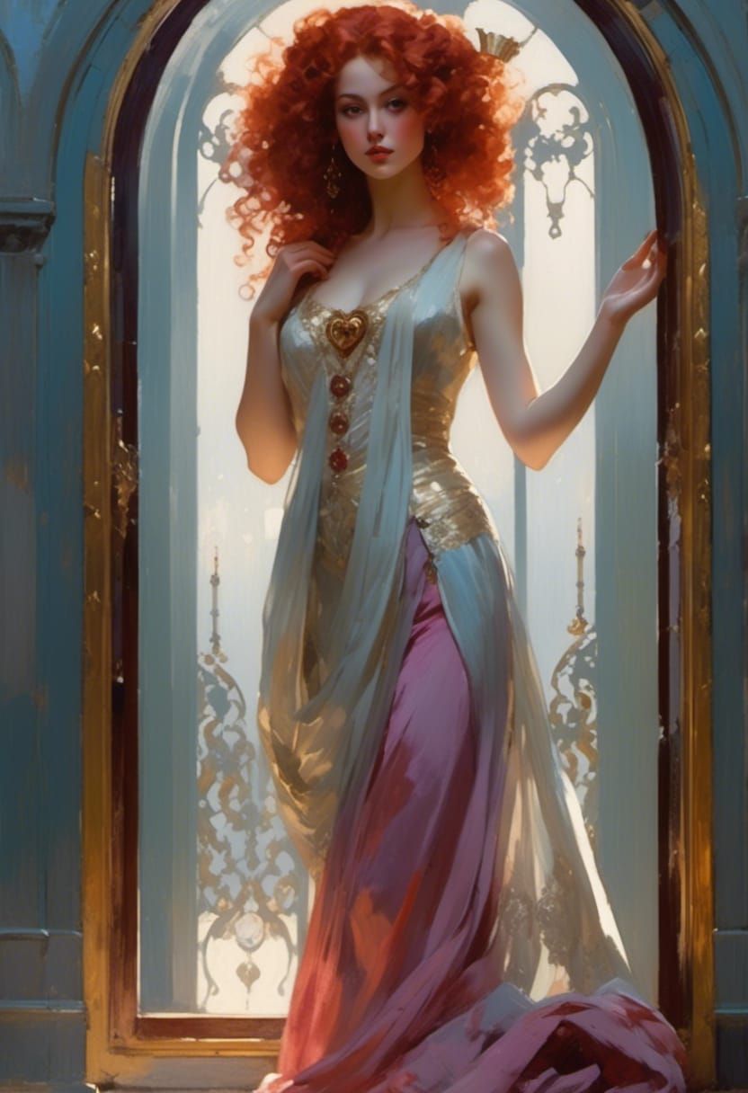 Fifteenth Century Queen in Victorian Style