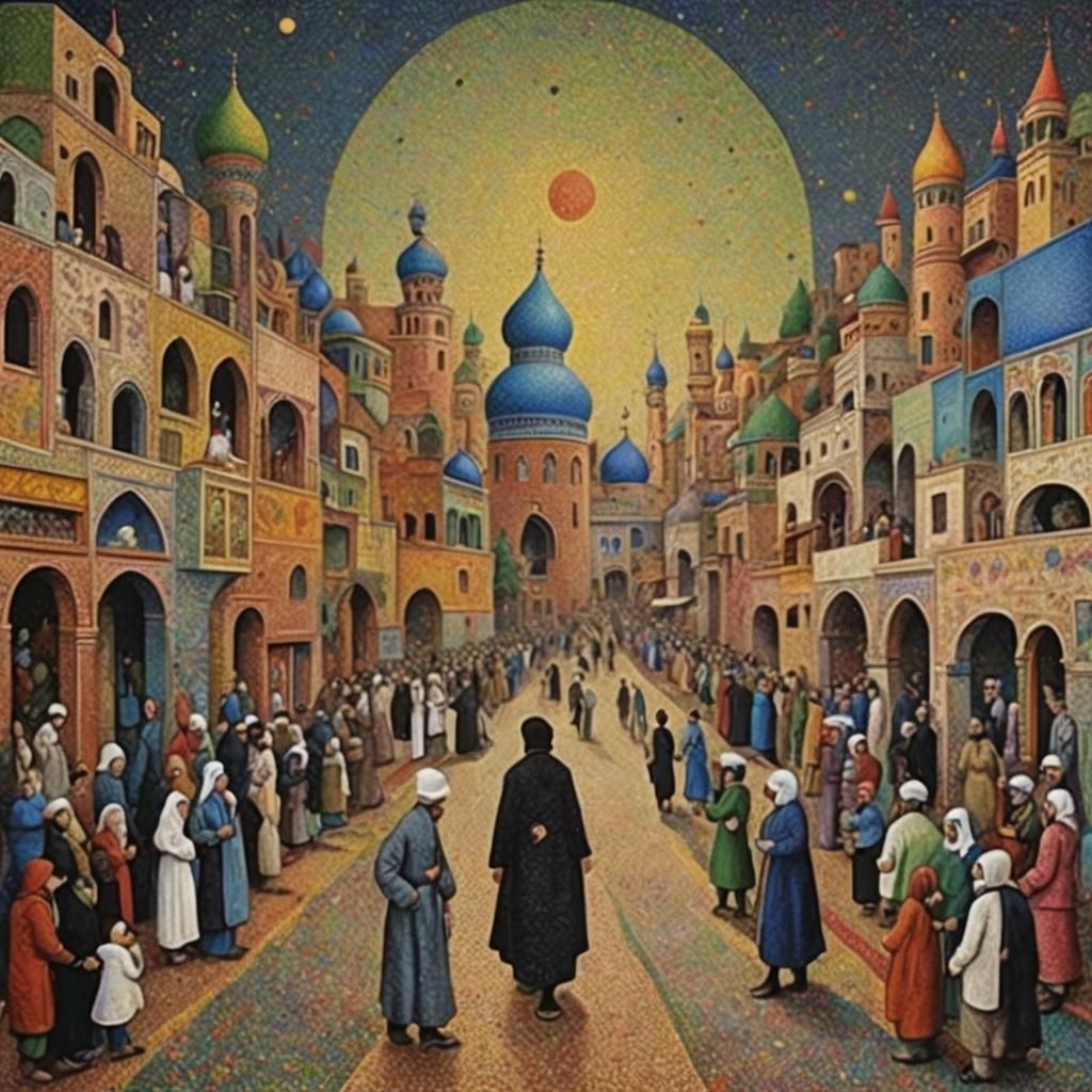 Psychedelic Qajar Art: No Place to Go