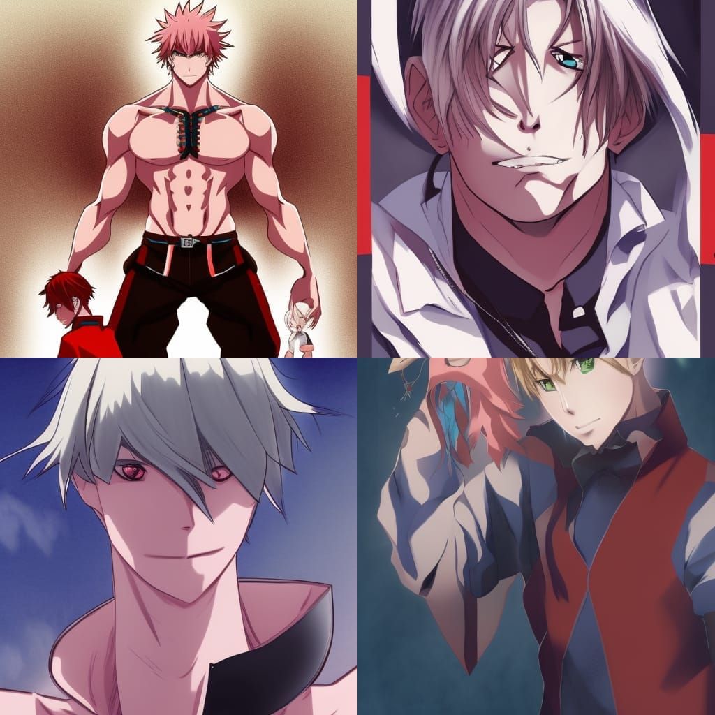 Giga Chad Anime Key Visual