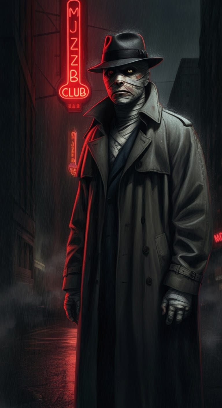 “And all I went to the doctor for was a sore throat! Now look at me!”