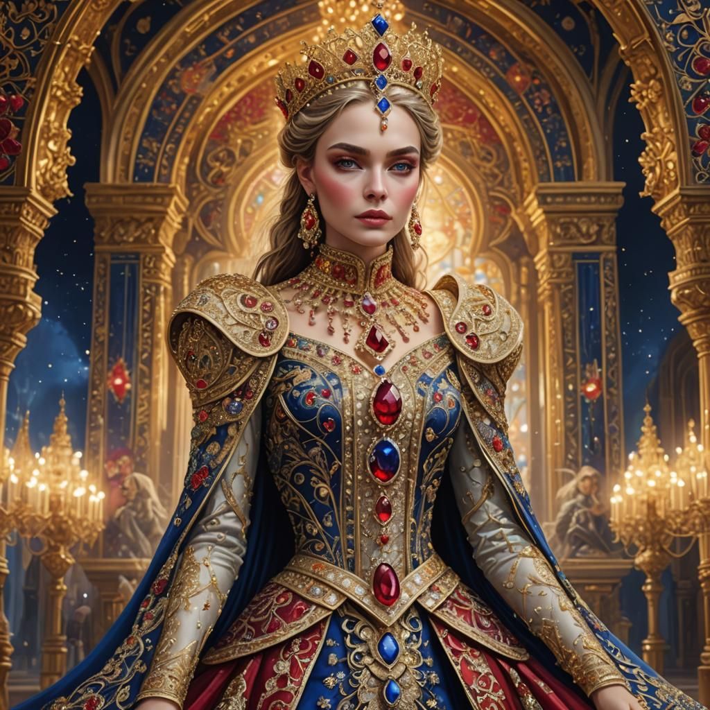 Royal King in Maxine Gadd Style, Ethereal Palace