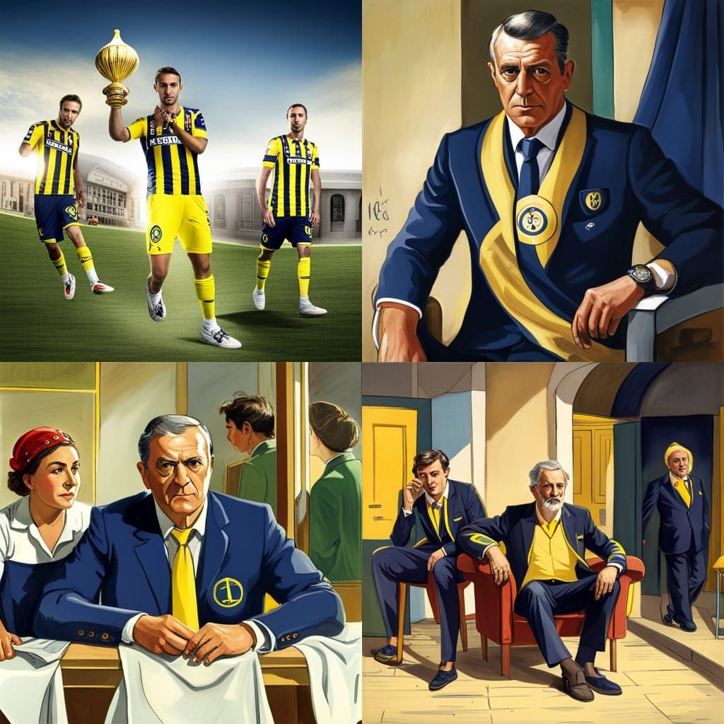 AI Generated Image of Fenerbahce