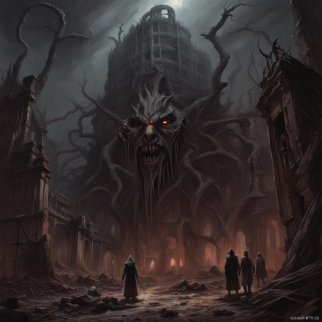 Dark Post-Apocalyptic Worlds Consumed by Elder Gods