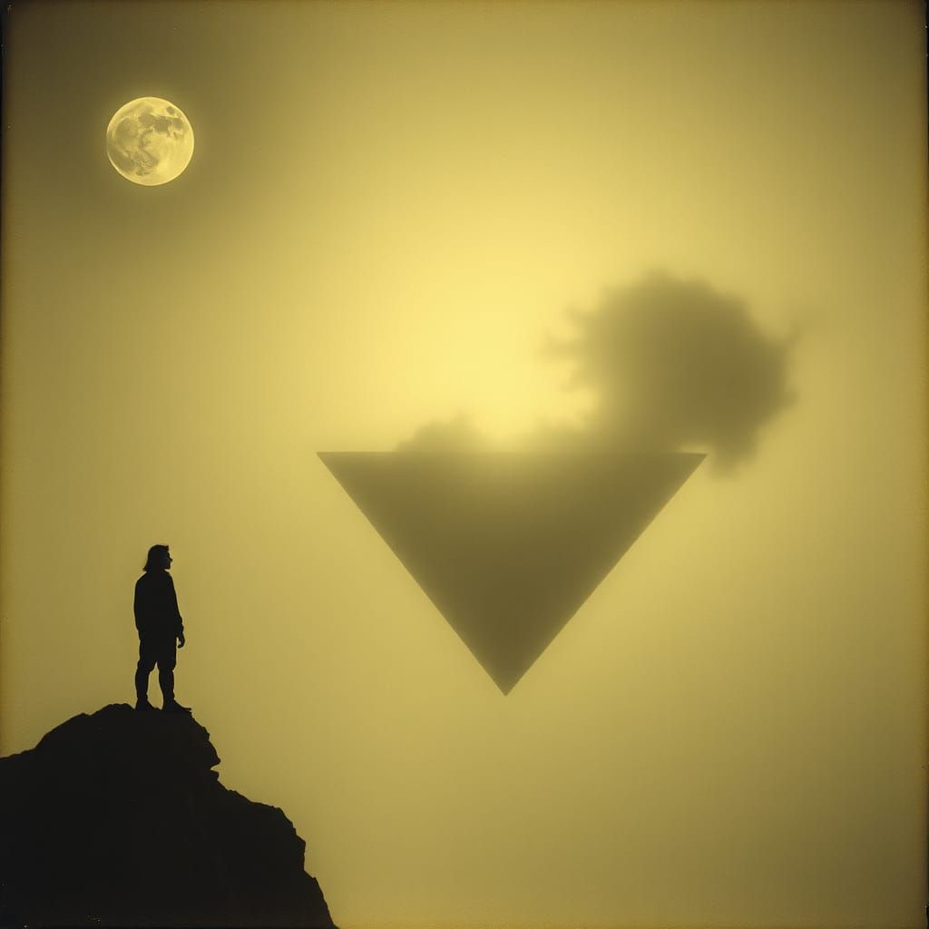 Mystic Aether Portrait in Modernist Photography Style