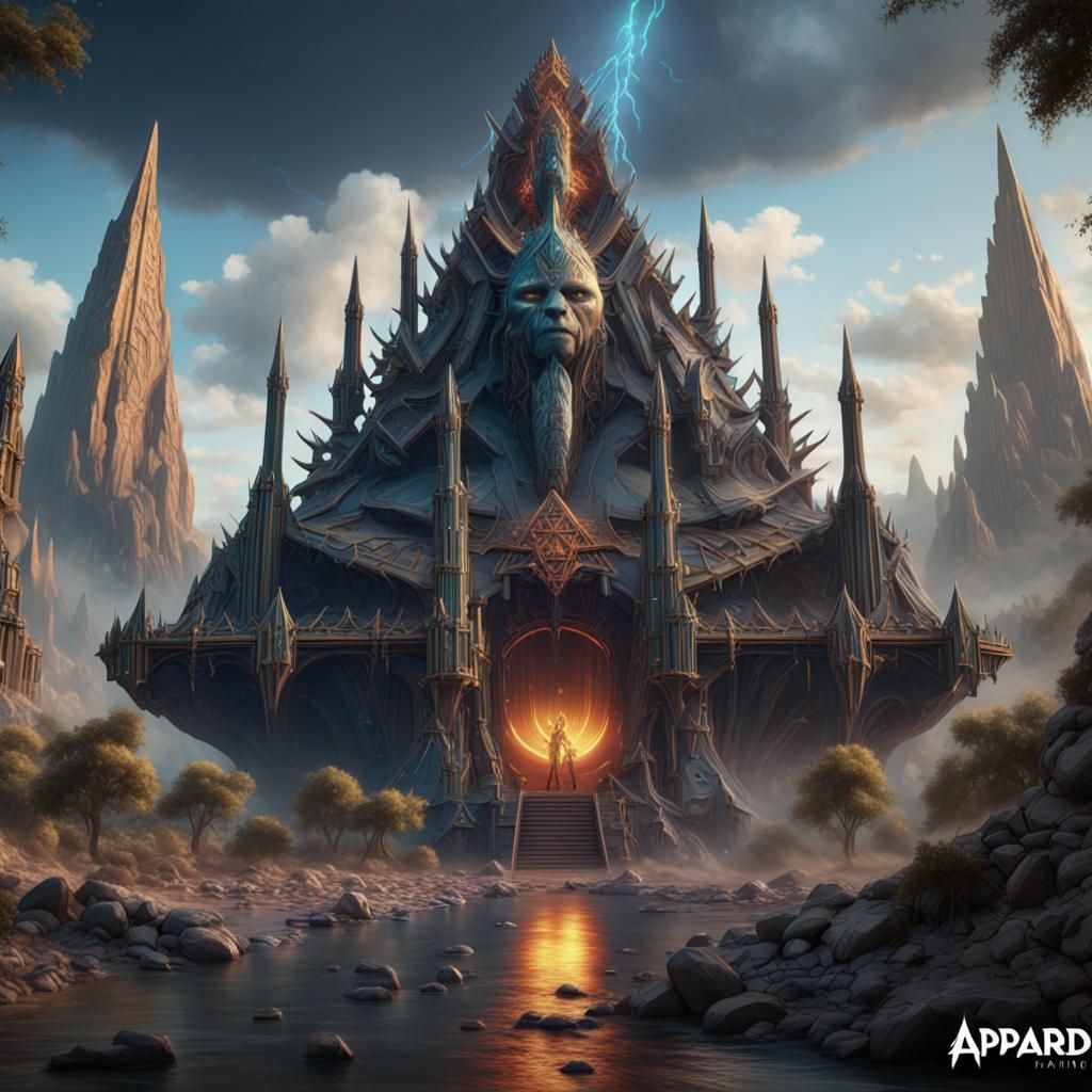 Def Leppard: Detailed Matte Painting in Deep Color