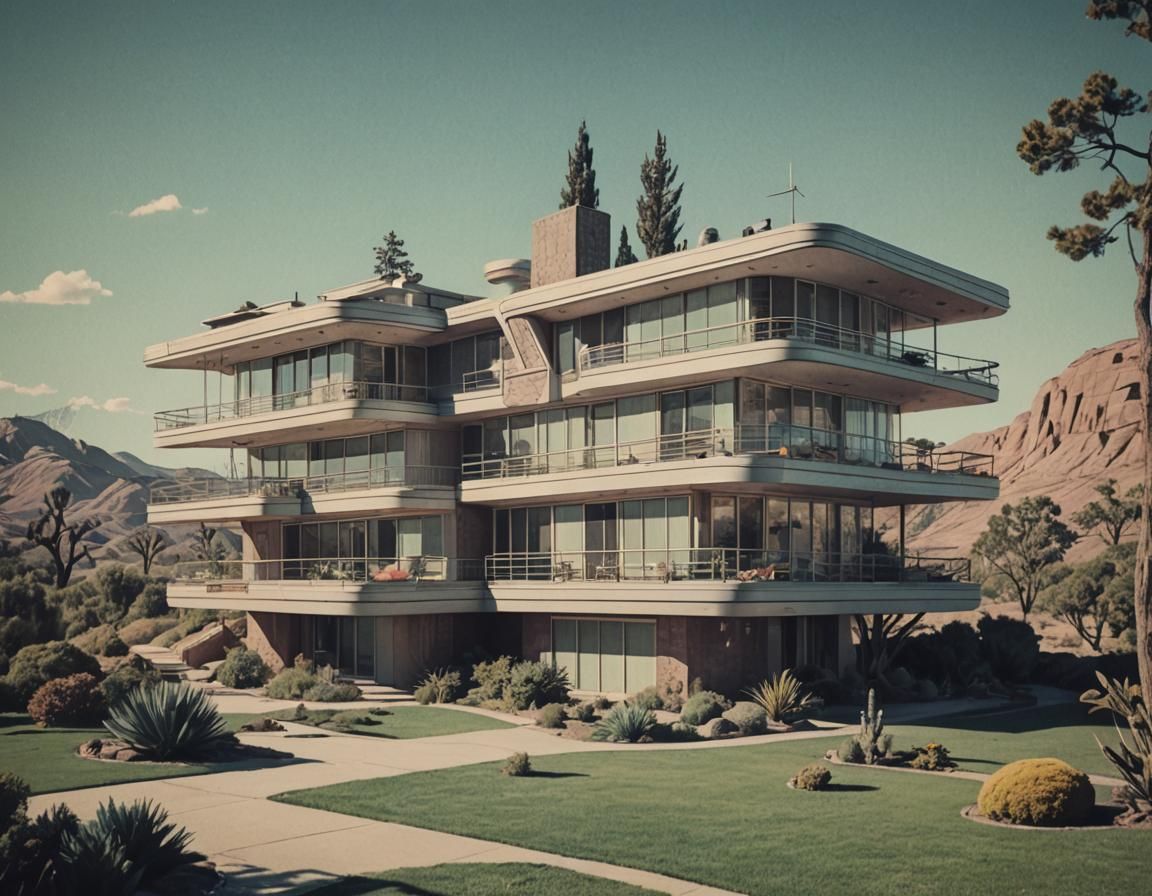 Retrofuturistic Home