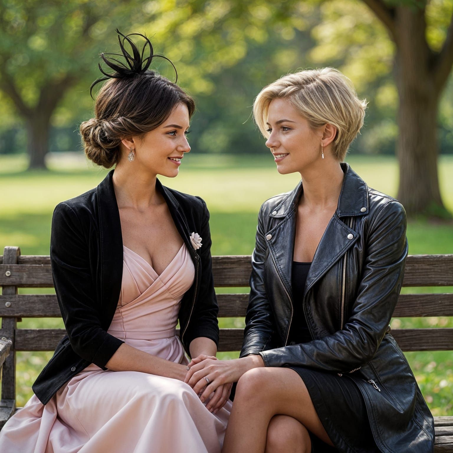 Opposites attract....