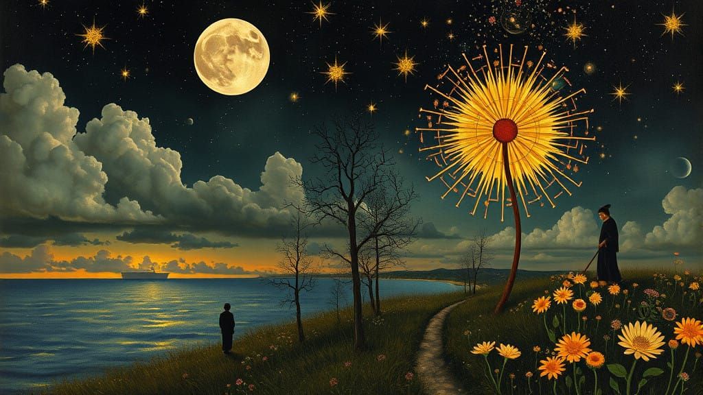 Ethereal Dreamscapes in Artistic Synthesis