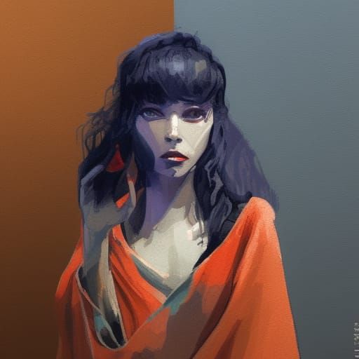 Gouache Painting with Dynamic Lighting