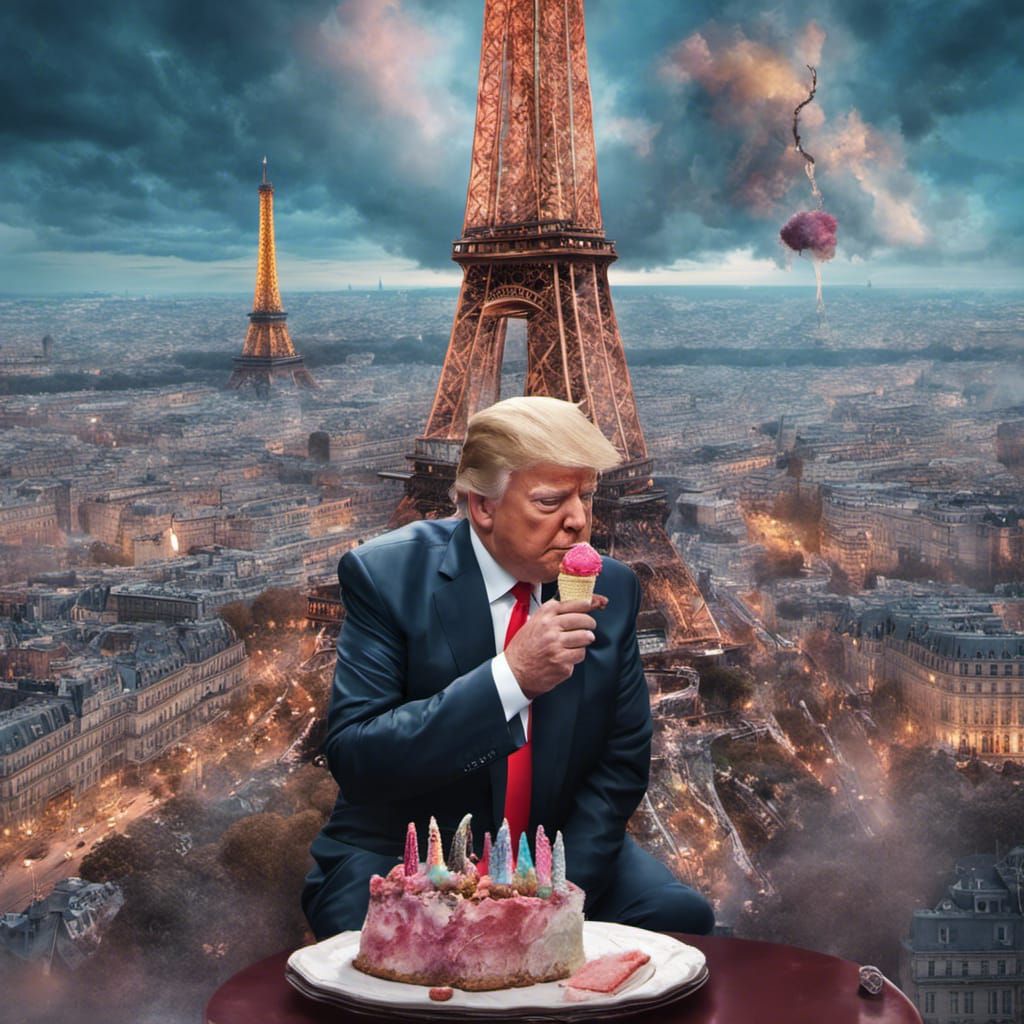 Leaders in Absurd Situations: A Matte Painting