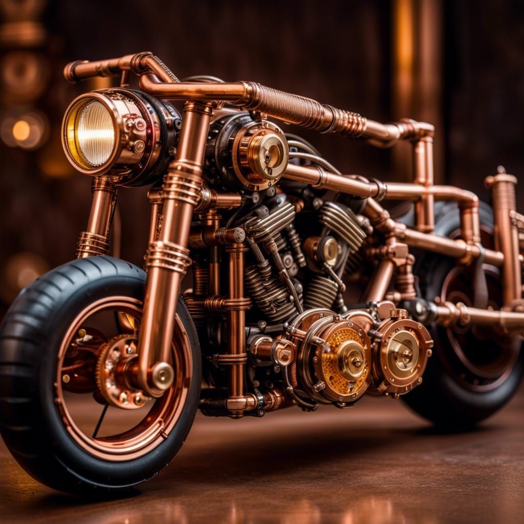 Steampunk Harley Davidson