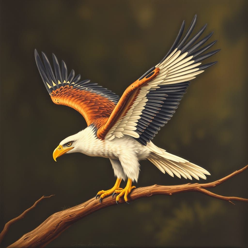 Regal Philippine Eagle in Majestic Flight