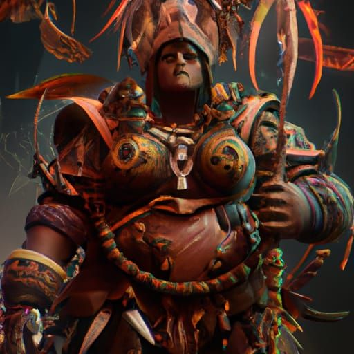 Baiame, Aboriginal God, Detailed Matte Painting