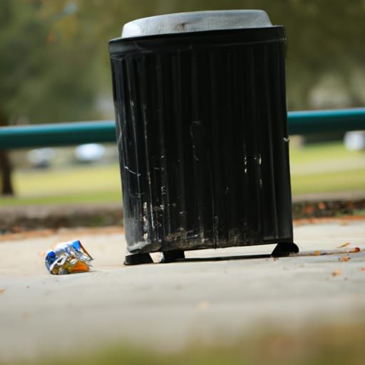 Professional Trash Photography with Bokeh