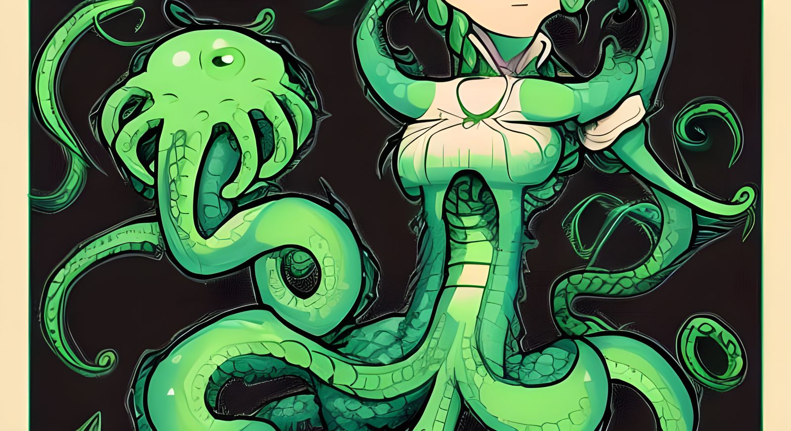 Cthulhu as Waifu: An AI Interpretation