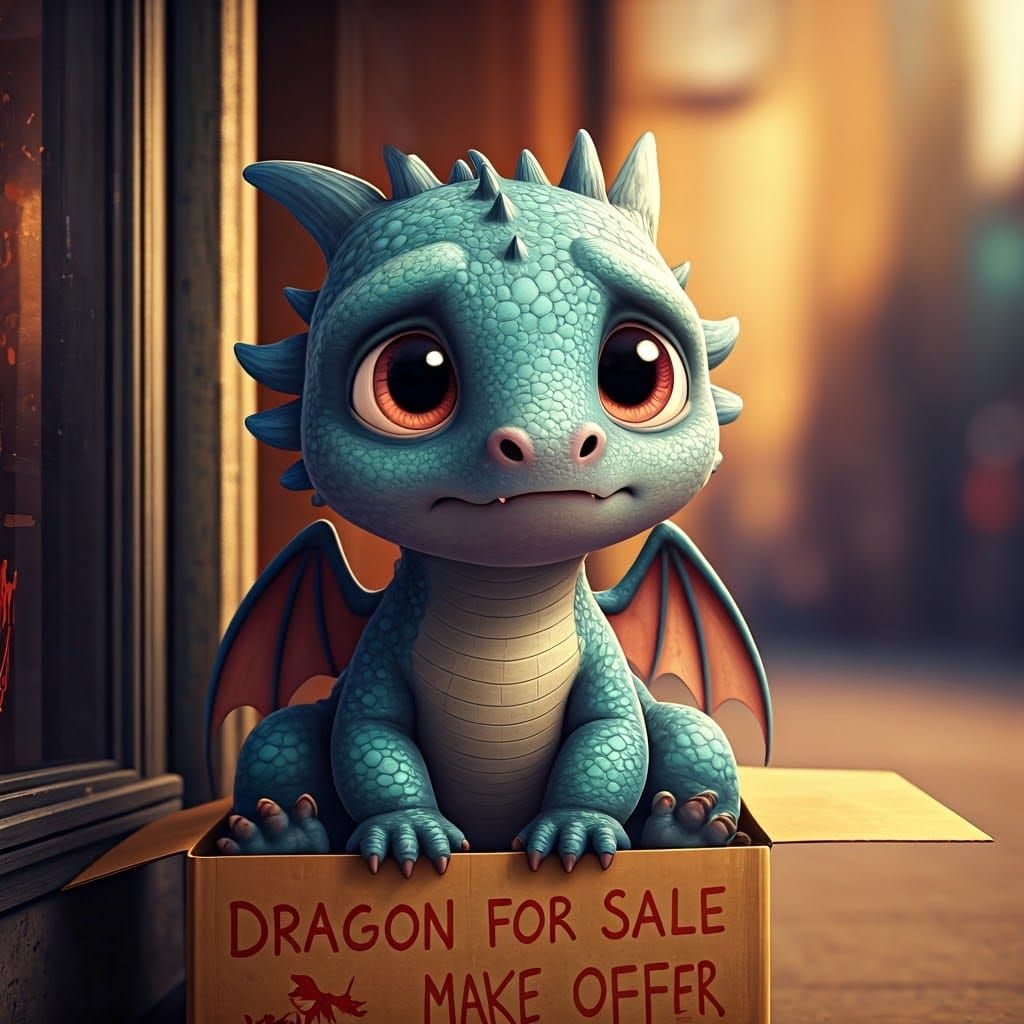 Dragon For Sale—Make Offer