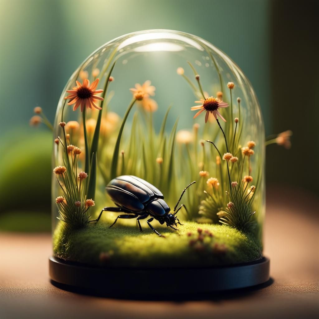 Bug's-Eye View: A Miniature World in Hyperrealistic Detail