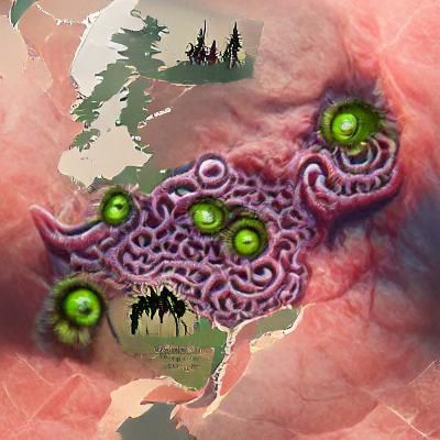 Eldritch Landscape of Decay and Disease