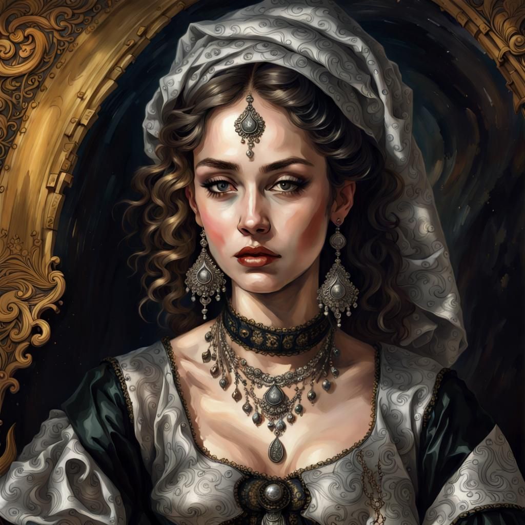 Gypsy fortune teller