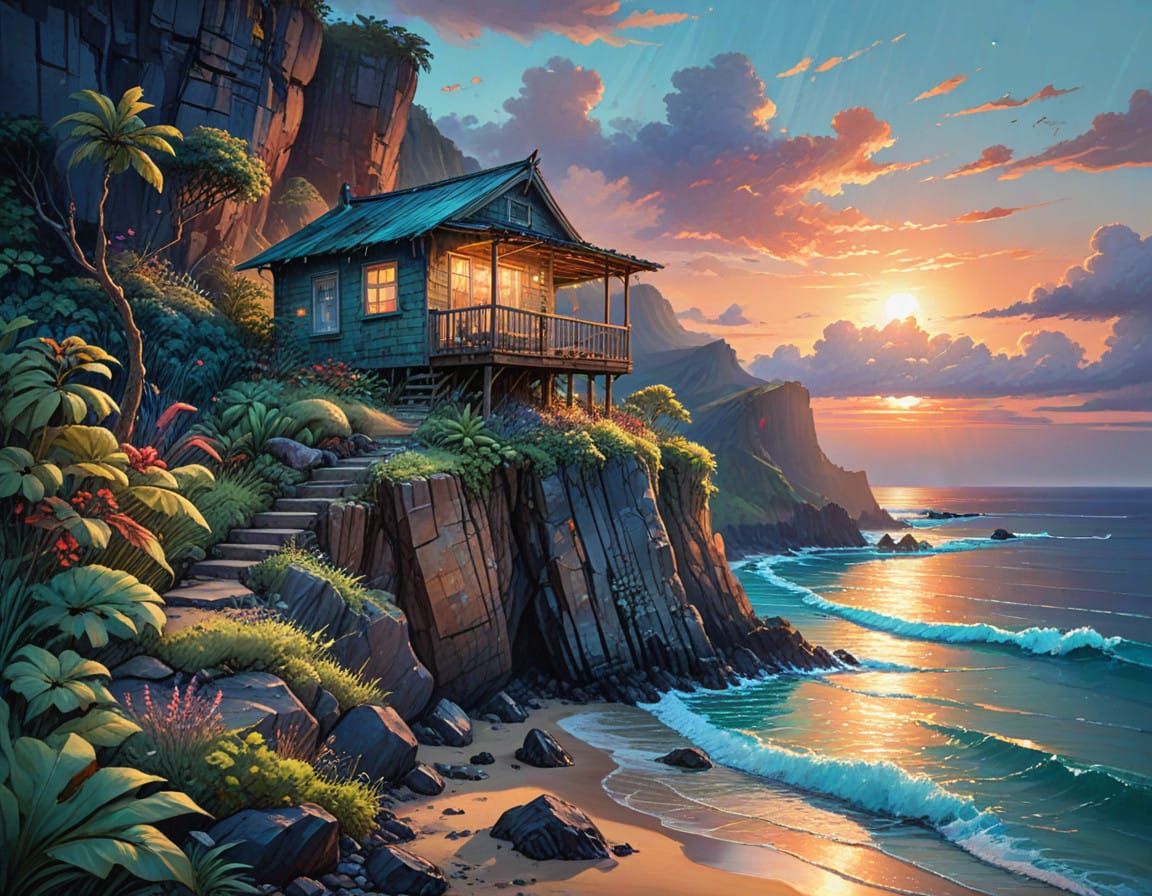 Cliff house