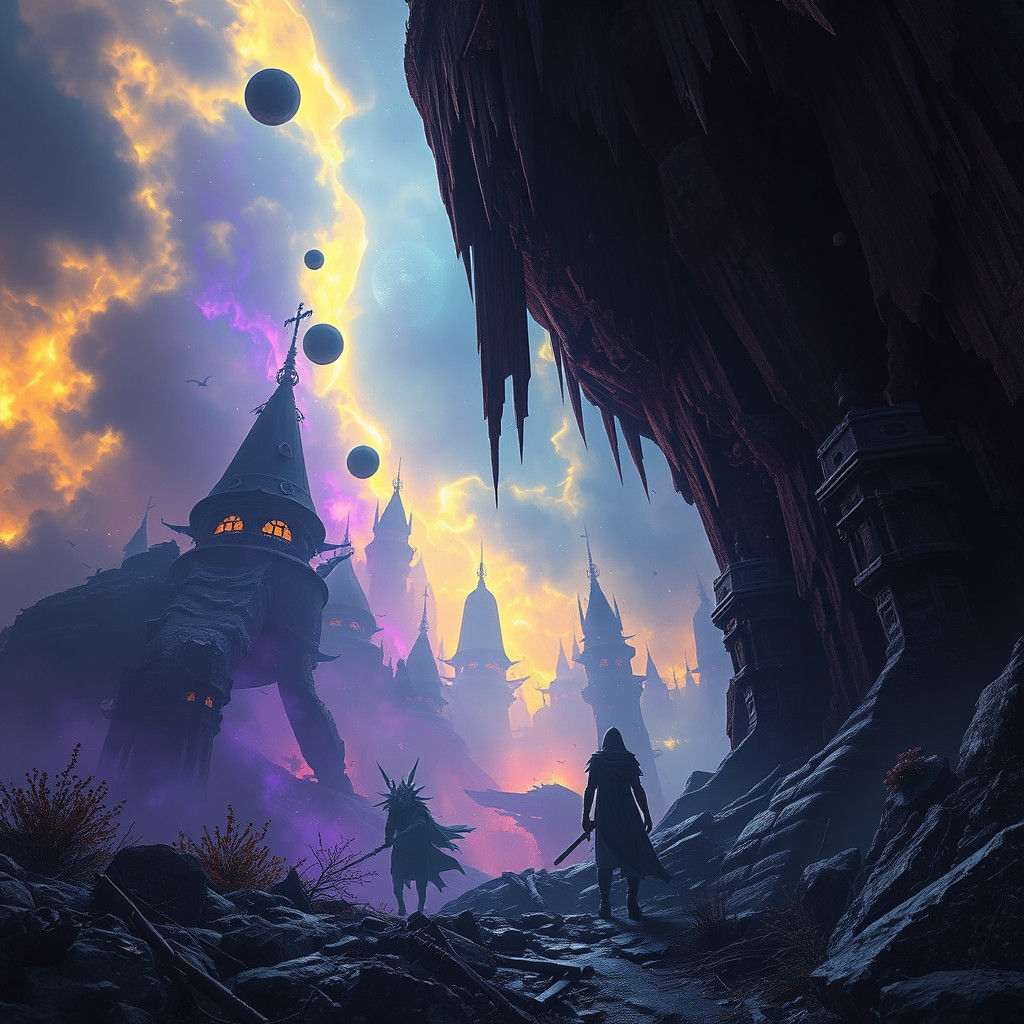 Dark Fantasy Concept Art in 8k Resolution