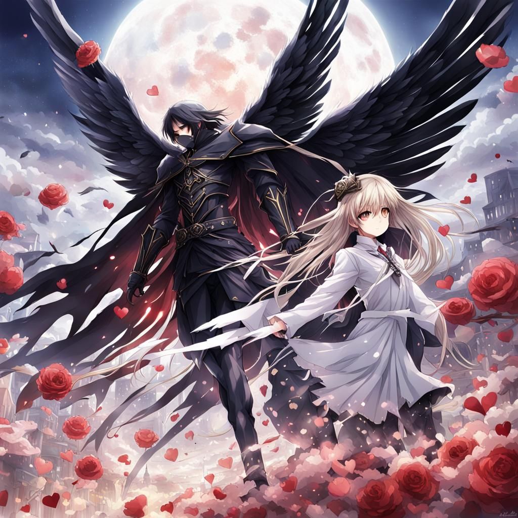 Angel of Death in Love with Life: Anime Style
