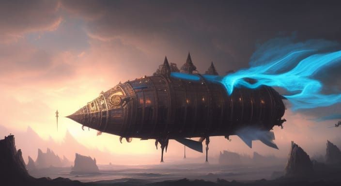 Manafused Airship