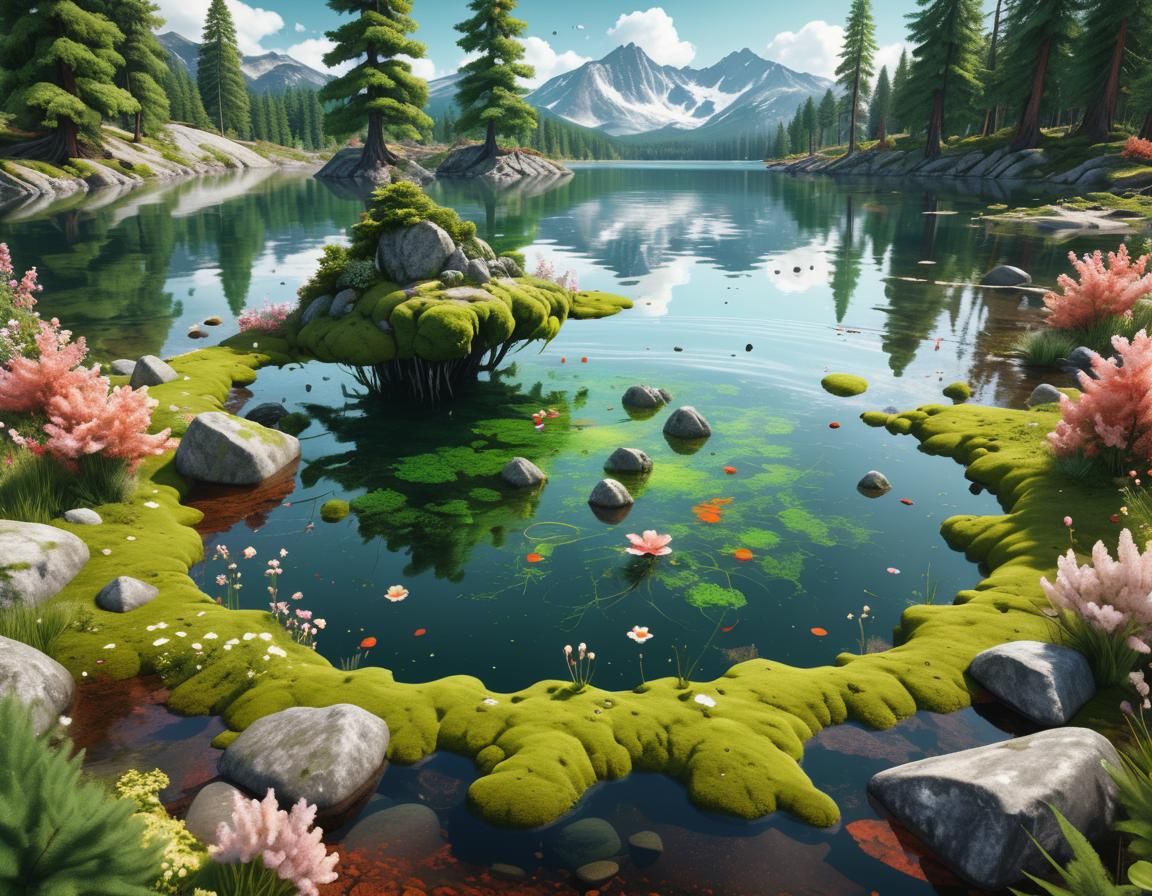 Explosion Creates Wave Pressures in Fantasy Lake