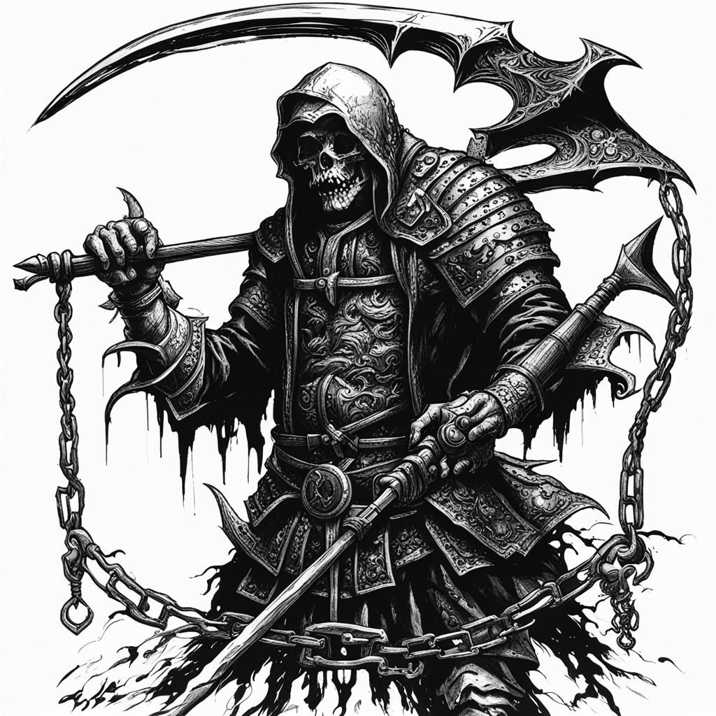 Menacing Devil Enemy of the Dark Age