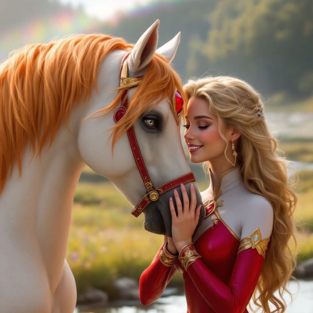 Princess Adora in Cinematic Art Style