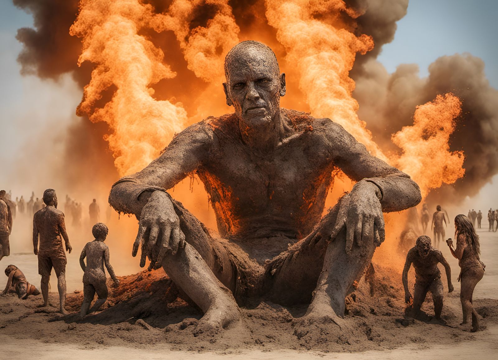 Burning Man 2023 Disappointed After Wet Mud Thwarts His Ignition