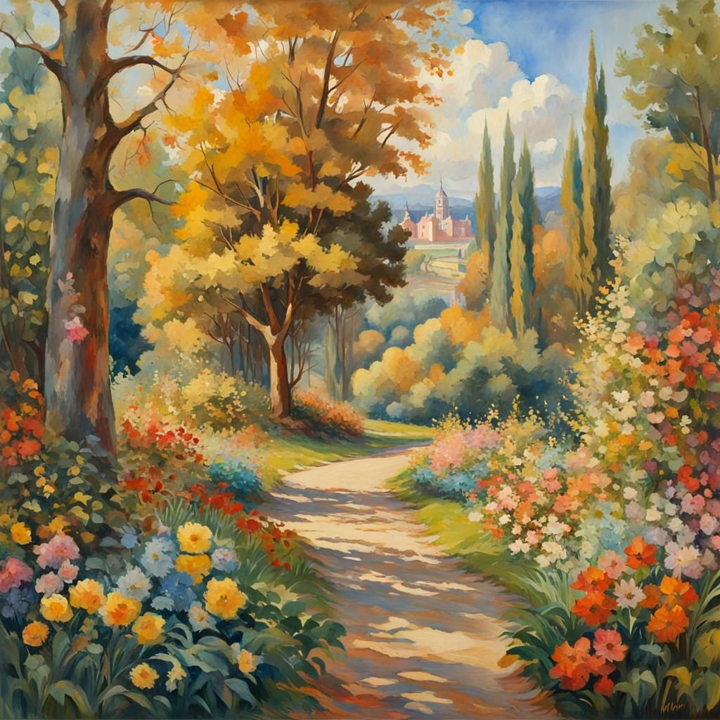 Gouache Watercolor Painting: Art Imitating Life