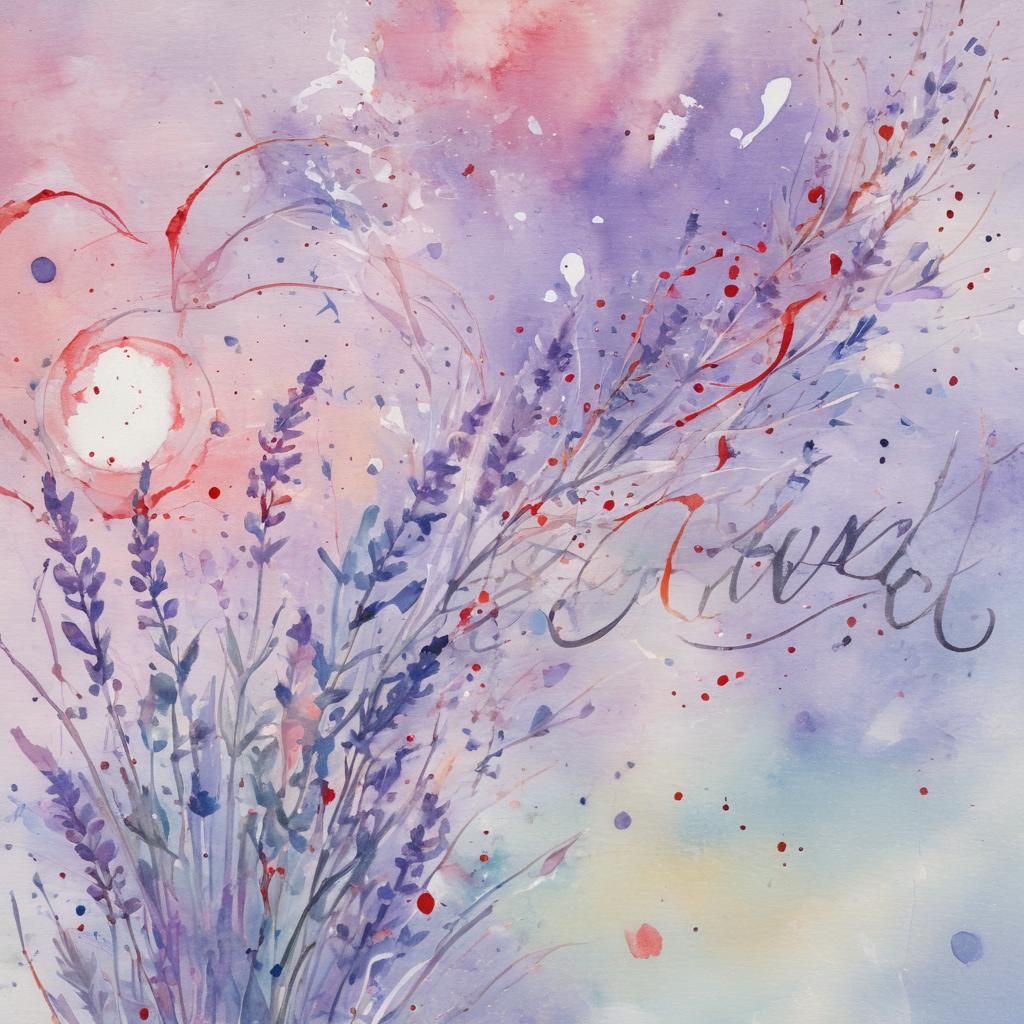 Whimsical Watercolor of Unexpected Love