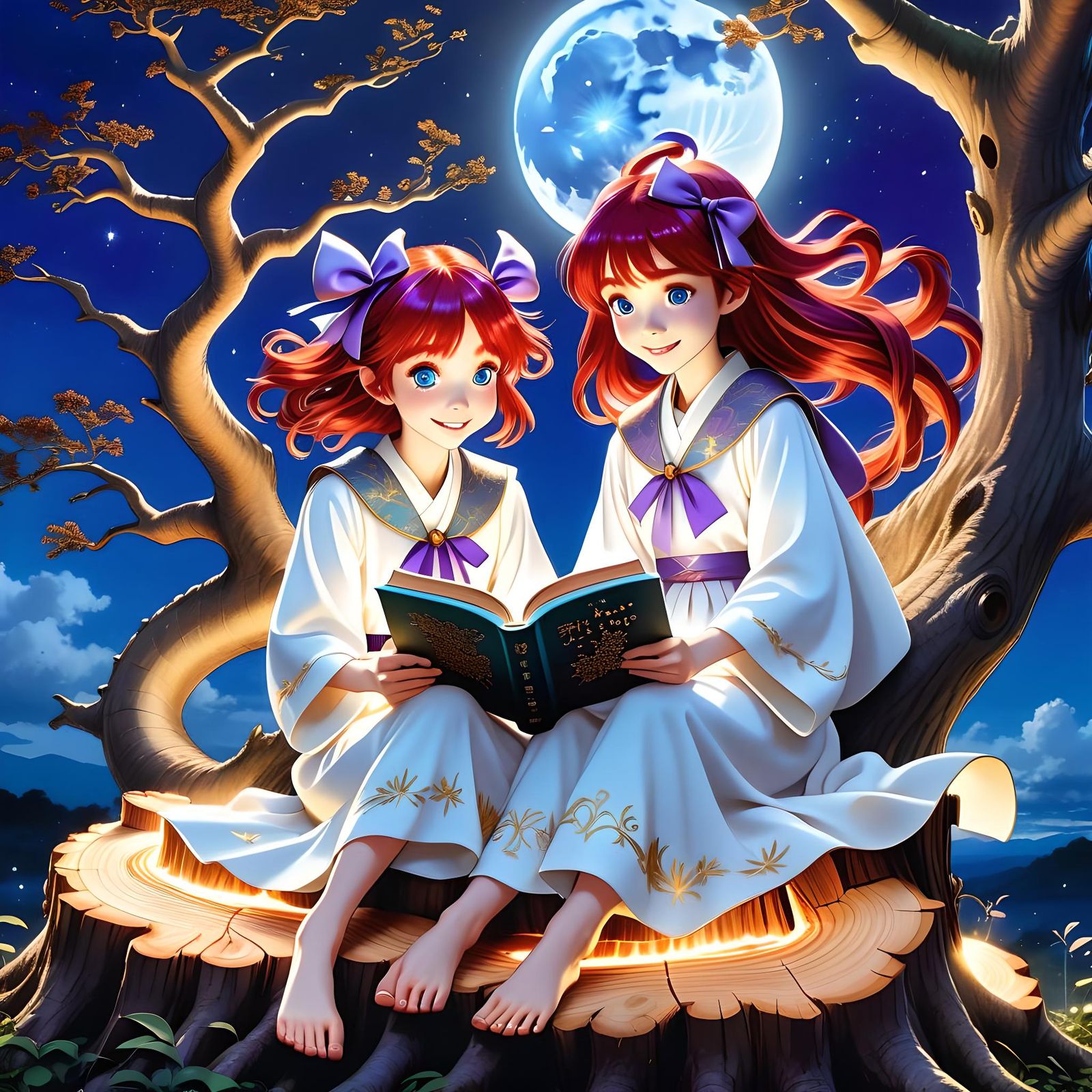 The adventure of a book shared between two best friends