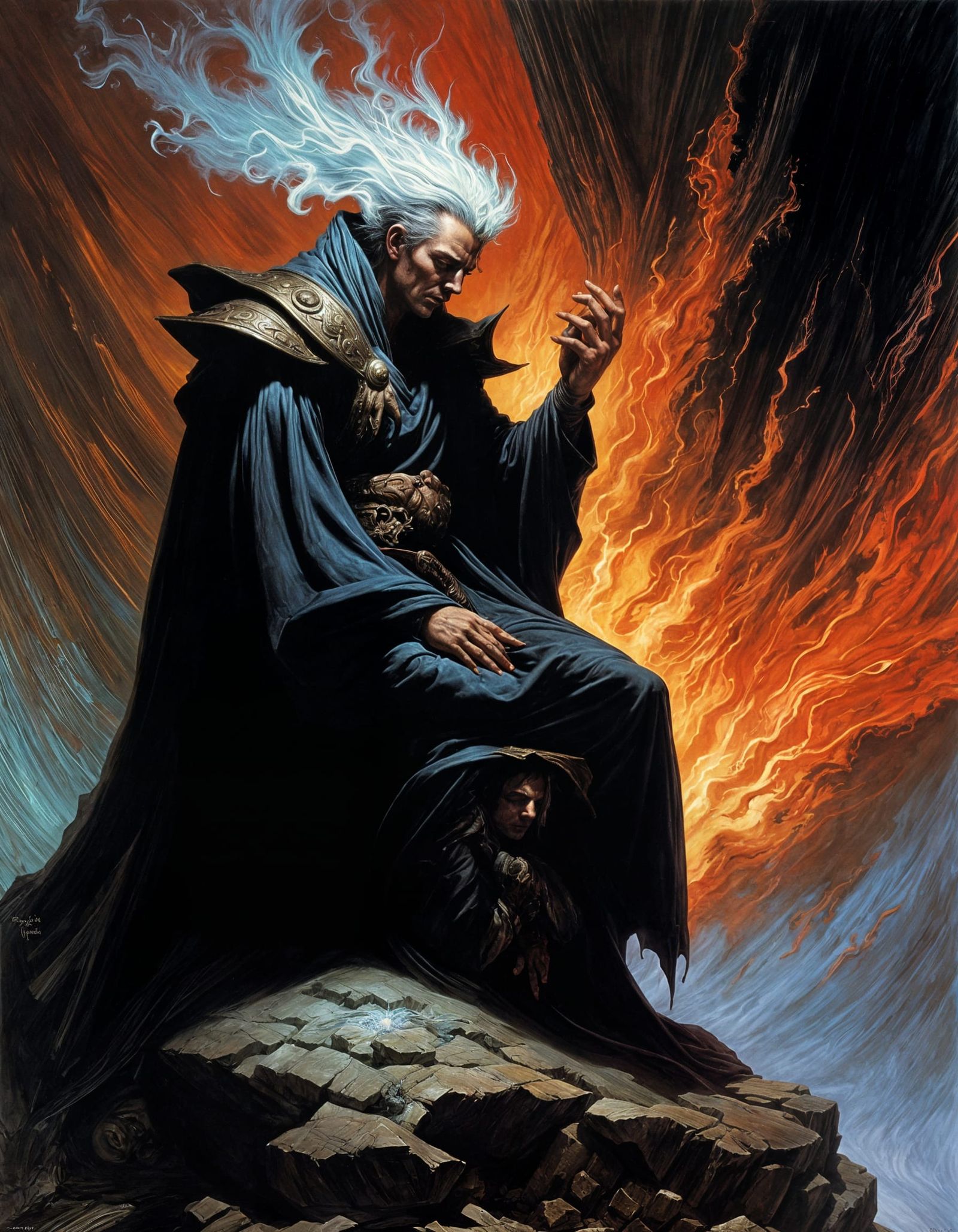 Suffering Mage Overwhelmed by Uncontrollable Magic