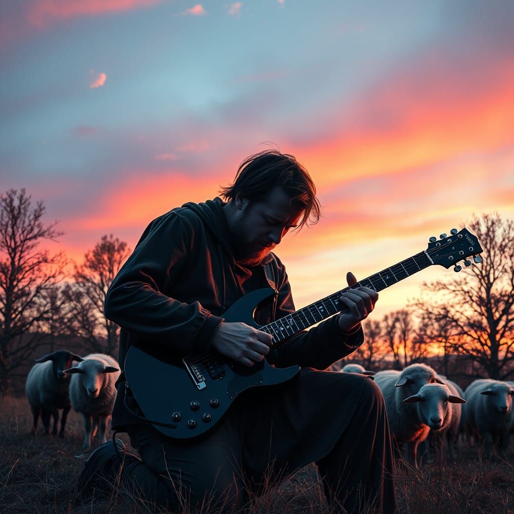 Depressive Man's Metal Music: Hyper-Surreal Album Art