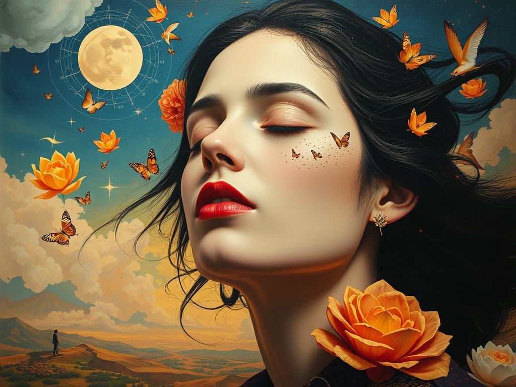 Empowered Woman in Global Community