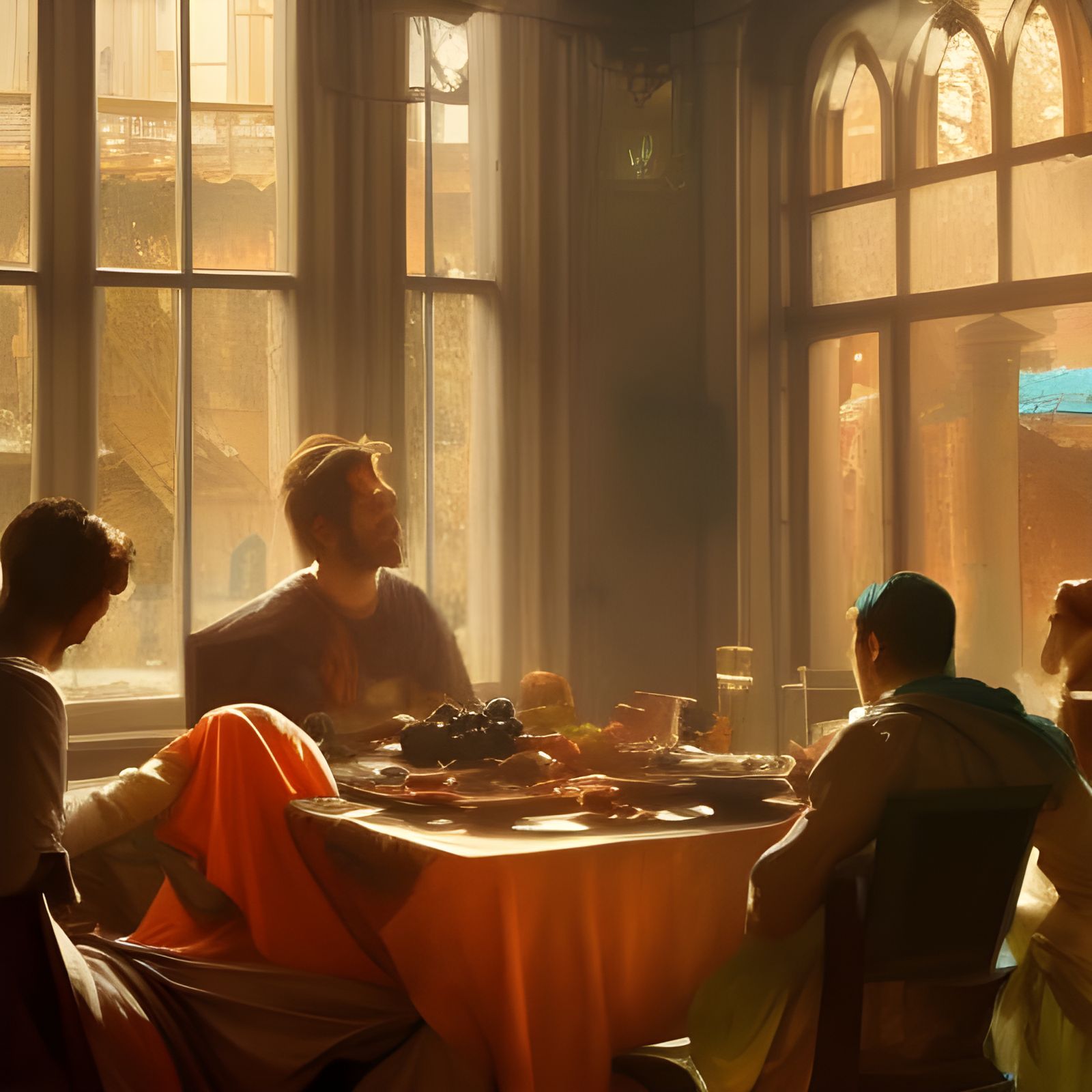 Noblemen's Breakfast: Confectionery Concept Art