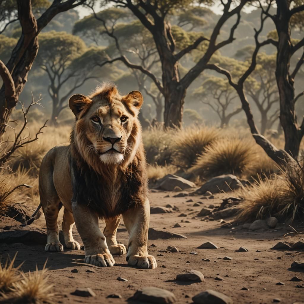 Lion King: Cinematic Film Still