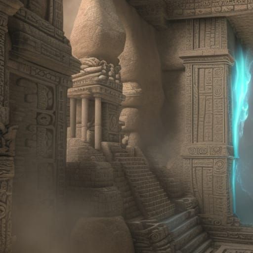 Mayan Astrology in Epic Cinematic Style