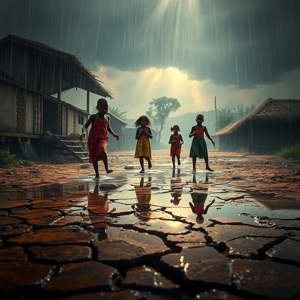 AT LAST! ('rain' challenge)