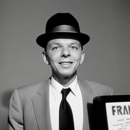 Classic Portrait in the Style of Frank Sinatra